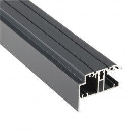 Profil bordure gris épaisseur 16-32mm 4m