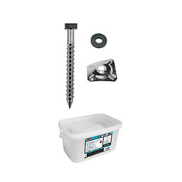 100 fixations pour plaque fibre-ciment