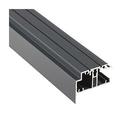 Profil bordure gris épaisseur 16-32mm 3m