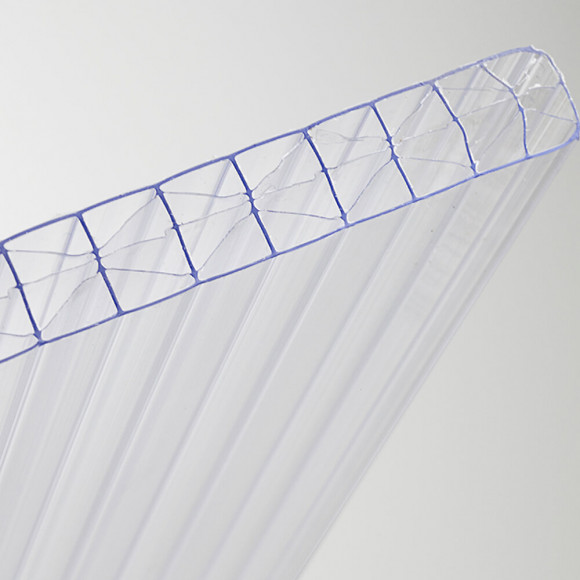 Plaque polycarbonate 16mm clair 3x0.98m