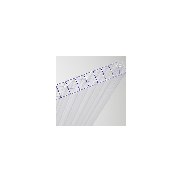 Plaque polycarbonate 16mm clair 4x0.98m