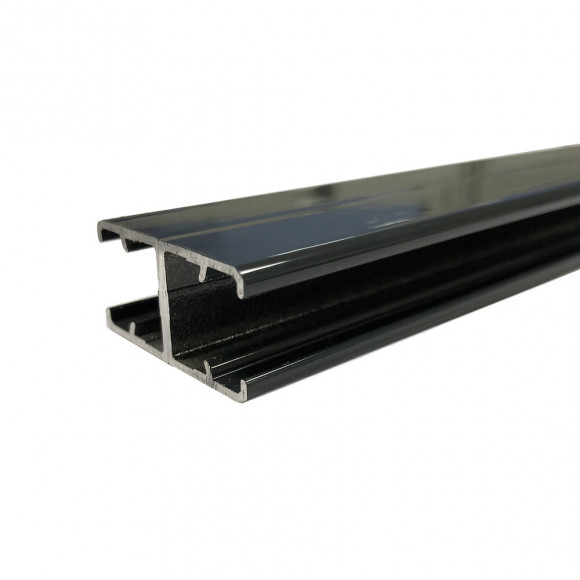 Profil H gris 10mm 2m