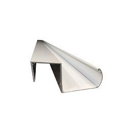 Sablière + chéneau gris 4m