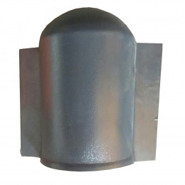 Embout de faîtage gris
