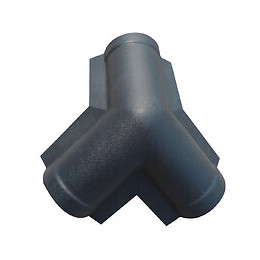 Raccord faîtage arêtier gris