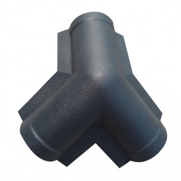 Raccord faîtage arêtier gris