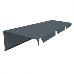 Faîtage sur mur gris 2.10m