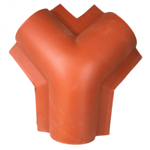 Raccord faîtage arêtier terracota