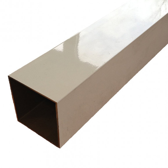 Poteau 90x90 blanc 2.50m