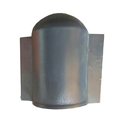 Embout de faîtage gris
