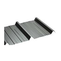 Tôle acier galva laqué nervuré 0.63mm 300x105cm gris