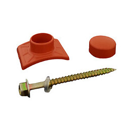 50 fixations pour panneau tuile terracota