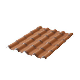 Plaque express mini paca antique imitation tuile 110x90cm