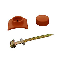 50 fixations pour panneau tuile antique