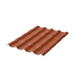 Plaque express mini terracotta imitation tuile 110x90cm