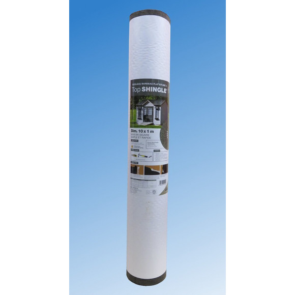 Rouleau bardeau bitumé 10x1m vert