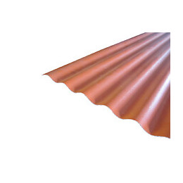 Plaque pevacryl corulit PO 76/18 terracotta 300x90cm