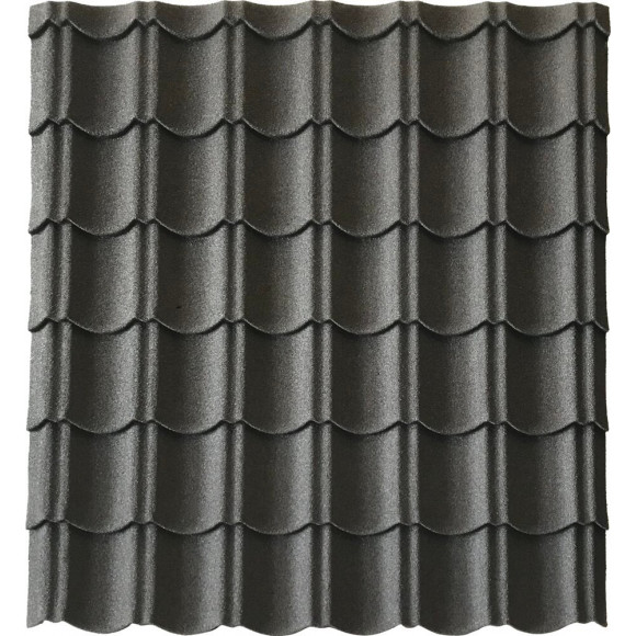 Panneau tuiles granulat anthracite 1030x950mm