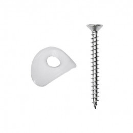 50 plaquettes + vis universelle bois 3.5x30mm