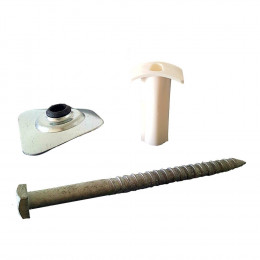 50 fixations pour plaque grande onde