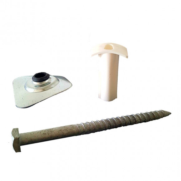 50 fixations pour plaque grande onde