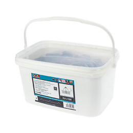 100 vis + cavaliers pour fixations de bac RAL 7016