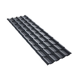 Panneau tuile PVC gris 2.18x0.74m
