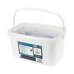 100 vis + cavaliers pour fixations de bac RAL 8012