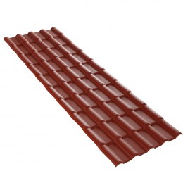 Panneau tuile PVC terracota 2.18x0.72m
