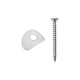 50 plaquettes + vis universelle bois 3.5x30mm