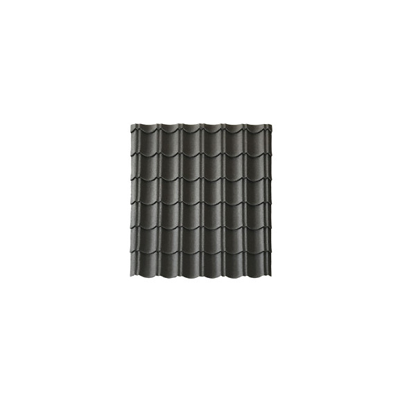 Panneau tuiles granulat anthracite 1030x950mm