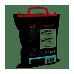 50 vis + cavaliers pour fixations de bac RAL 5008