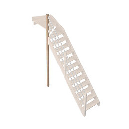 Poteau support quart tournant haut gauche Savoie-rampe C