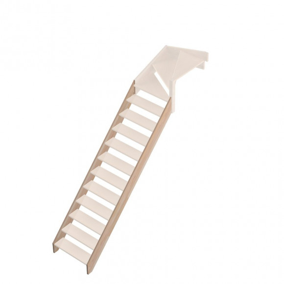 2 limons pour escalier avec quart tournant haut Savoie