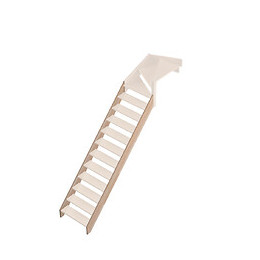 2 limons pour escalier avec quart tournant haut Savoie