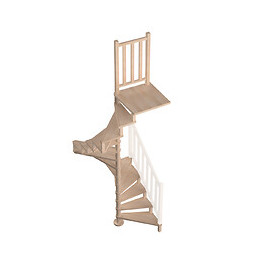 Escalier spirale SQUARE LUXE diamètre 120cm