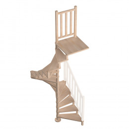 Escalier spirale SQUARE LUXE diamètre 140cm