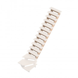 Bretagne 85cm limons +12 contre marches escalier QT