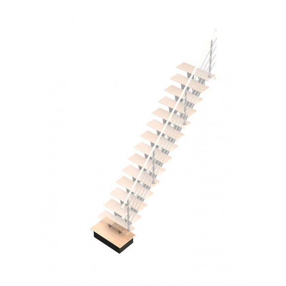 Socle de départ 25cm escalier droit BIAX