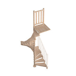 Escalier spirale SQUARE LUXE diamètre 140cm