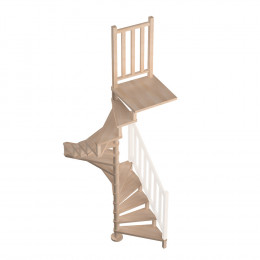 Escalier spirale SQUARE LUXE diamètre 120cm