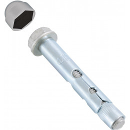 Chevilles pour sol béton acier zingé 10x70mm