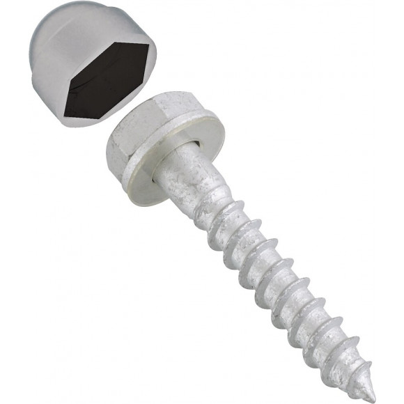 4 Tirefonds pour sol en bois