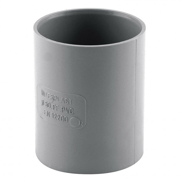 Manchon de descente D.50 femelle/femelle gris