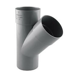 Culotte de descente 45° D.80 mâle/femelle gris