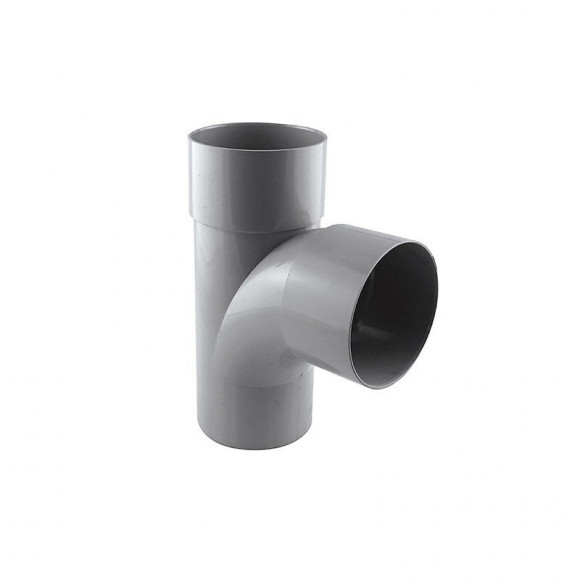 Culotte de descente 87° D.100 mâle/femelle gris