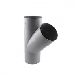 Culotte de descente 45° D.100 mâle/femelle gris