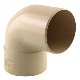 Coude de descente 87° D.80 mâle/femelle sable