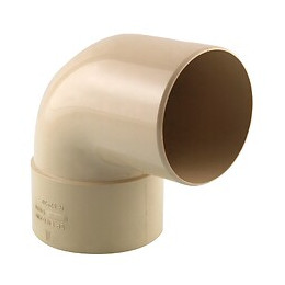 Coude de descente 87° D.80 mâle/femelle sable