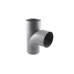 Culotte de descente 87° D.100 mâle/femelle gris